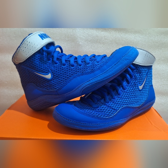 Nike Other - Nike Inflict Blue Wrestling Shoes